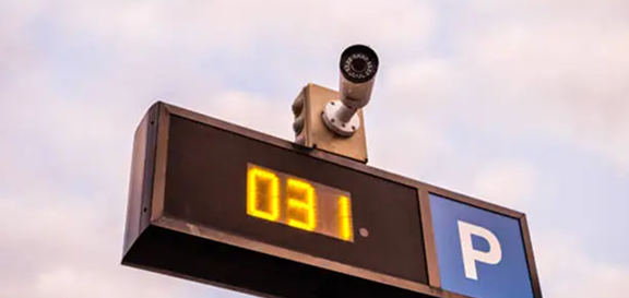Cámaras ANPR para el aparcamiento del hotel